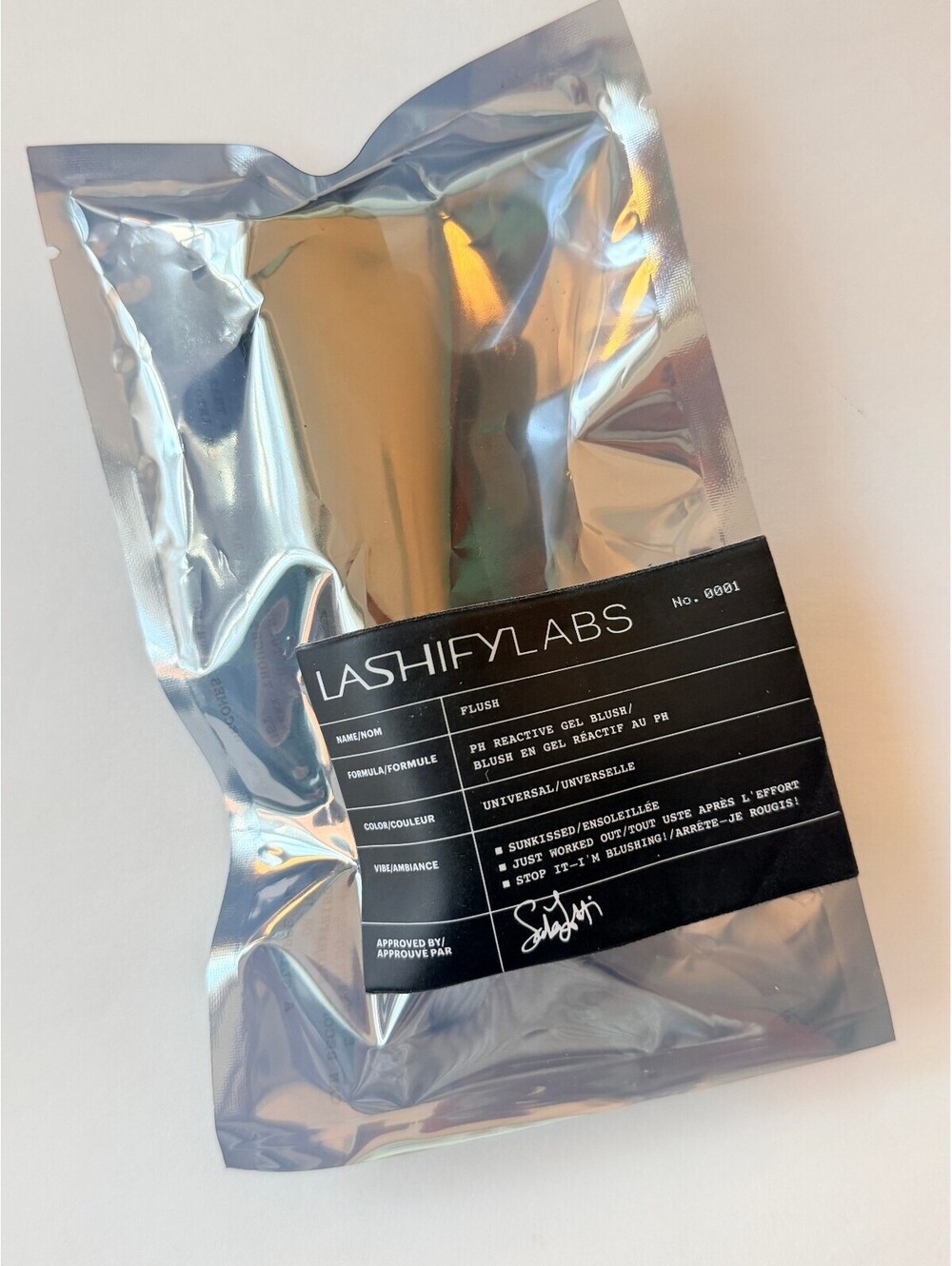 Lashify Labs Flush pH Reactive Gel Blush Universal Shade New Sealed